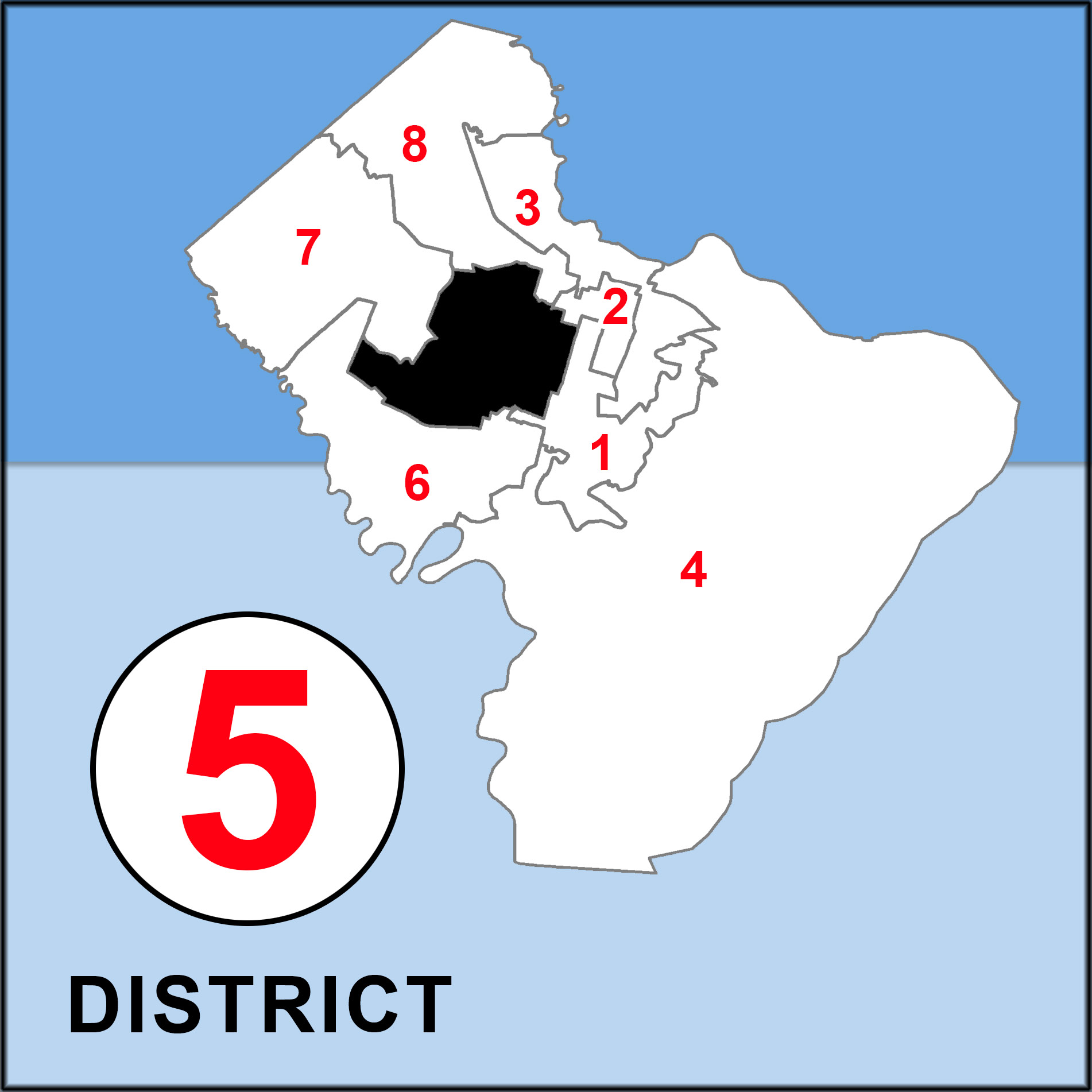District 5 Map